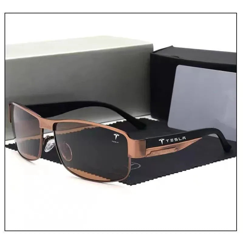Car Fashion High-End Luxury Sunglasses Men Women Leisurely Goggles For Tesla Cybertruck Roadster Model 3 Model Y Model S Model X