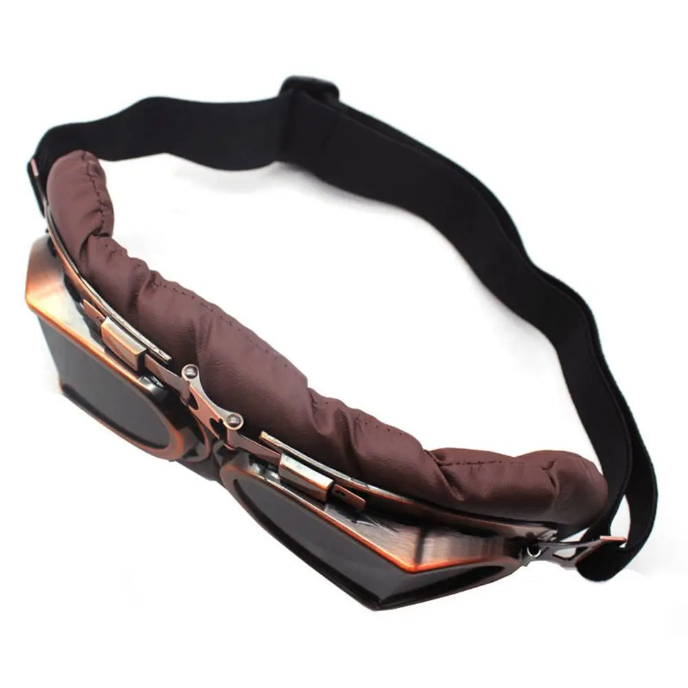 Dustproof Protective Gears Sunglasses Vintage Cruiser Scooter Pilot Motorcycle Glasses Retro Goggles