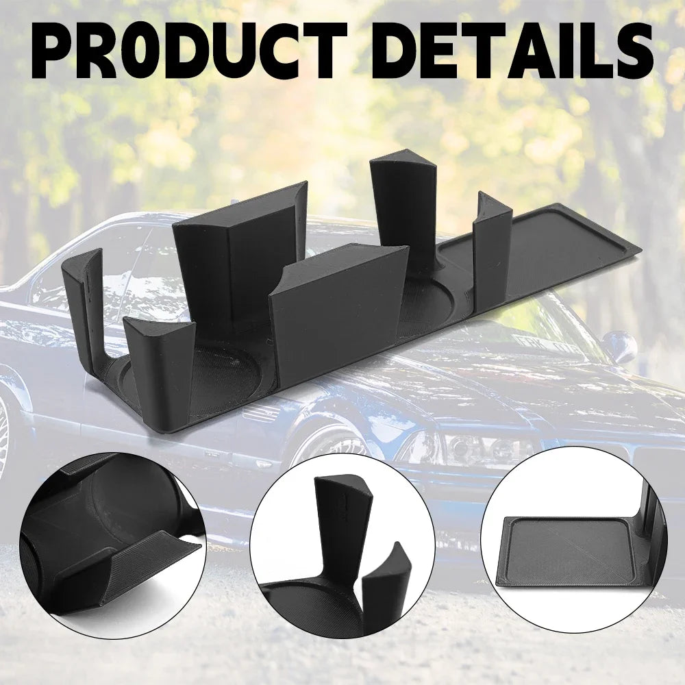 1/2PCS Double Cup Holder For BMW E36 Center Console Cup Holder 3D Printed Car Interior Accessories Cup Holder