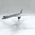 1:200 Scale 33cm A350-900 SAS Scandinavian Airlines Aircraft Diecast Model ABS Plastic Model Plane Toy With Stand Gift Ornaments