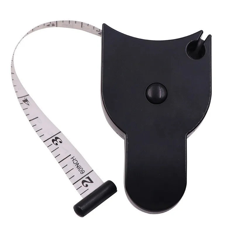 1set 70mm Skinfold Body Fat Caliper Set with Measure Tape Body Fat Monitors Body Fat Tester Skinfold Measurement accessory