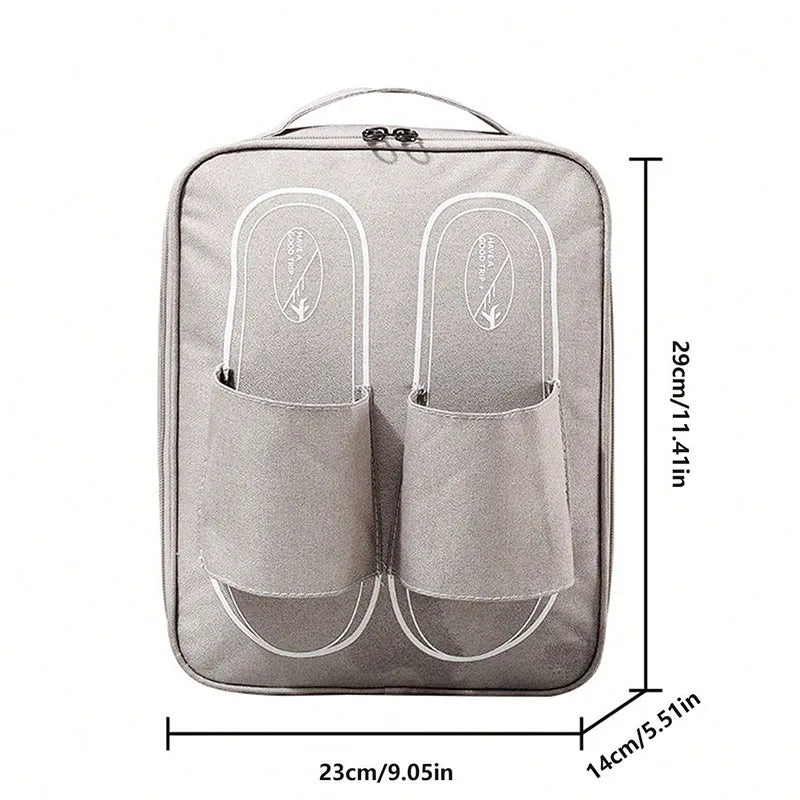 Portable Travel Shoe Bag Slippers Sorting Bag Wardrobe Organizers Multifunction Travel Accessories Shoe Organizer Storage Bag