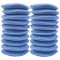 Car Polishing Waxing Sponges Pad 5 Inch 125mm Microfiber Round Motorcycle Auto Wax Applicator Polish Foam Sponges Cleaning Tools