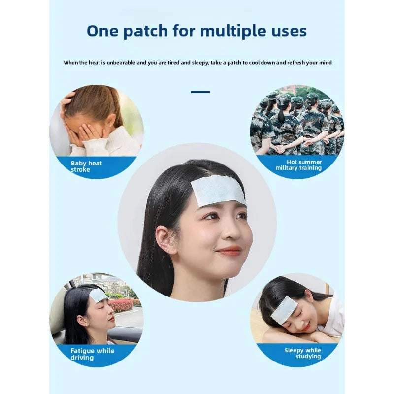 Silicone Cooling Patches for Military Training Summer Heat Relief Instant Coolant Student Refreshment Essential for Hot Weather