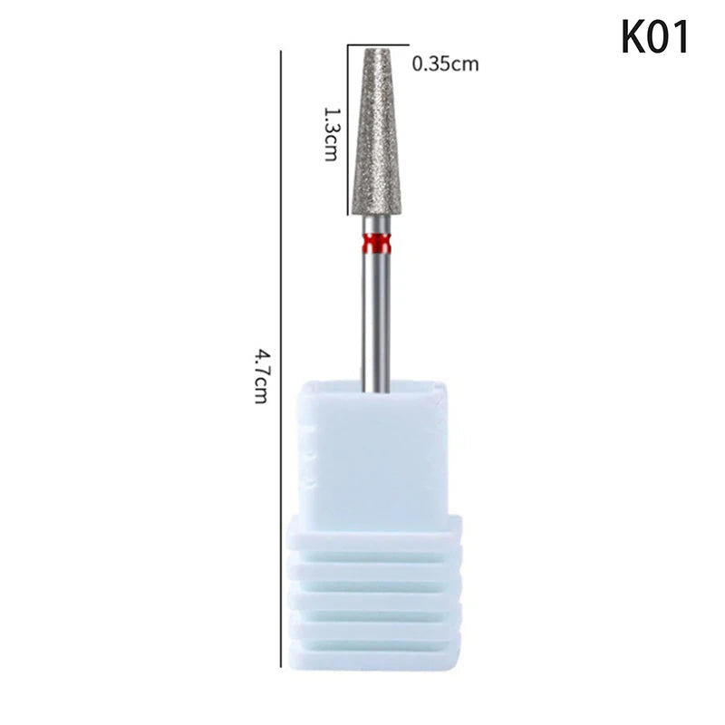 Hot Sale New Nail Drill Bit Mill Cutter All For Manicure Machine Bit Tools Accessories Cuticle Clean For Removing Nail Gel