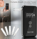 Professional Digital Alcohol Tester Breathalyzer Alcotester with LCD Screen for Alcohol Detection