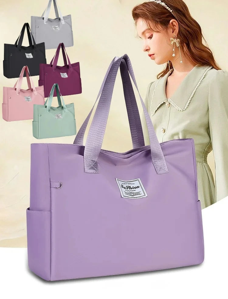Waterproof Oxford Duffle Bag Large Capacity Women Travel Bags Shoulder Bag Valise Bolsa De Viagem Women's Handbags Shopping Bags