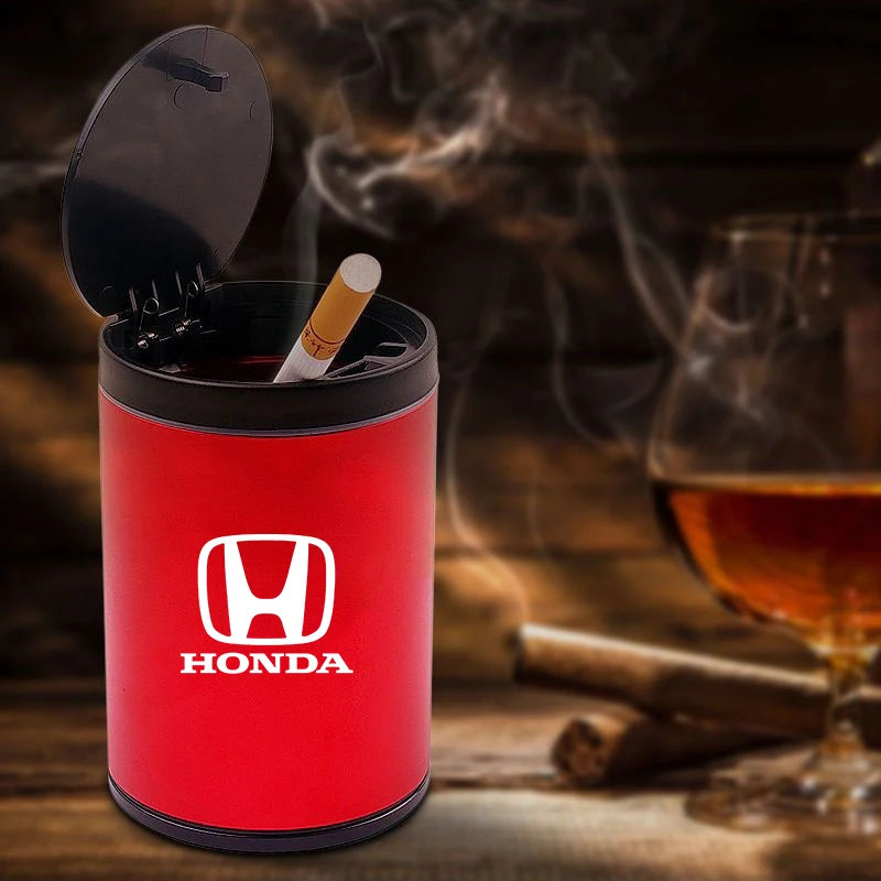 Car Cigarette Ashtray Cup With Lid Portable Detachable Ashtray Holder For Honda Accord Civic FIT Insight CRV Jazz HRV CRZ CRX