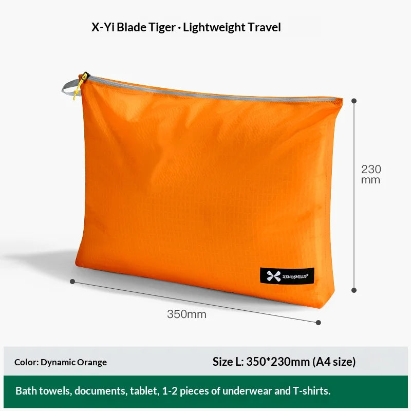 Ultra Light Travel Outdoor Storage Bag, Portable ID Storage Bag, Toileting Card Bag, Sub Packaging Miscellaneous Bag Stuff Sack