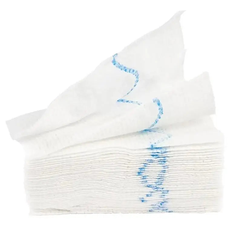 1Pc TCCC Hemostatic Kaolin Gauze Emergency Trauma Z-Fold Soluble IFAK Tactical First Aid Kit Survival EMS Wound Dressing Supply