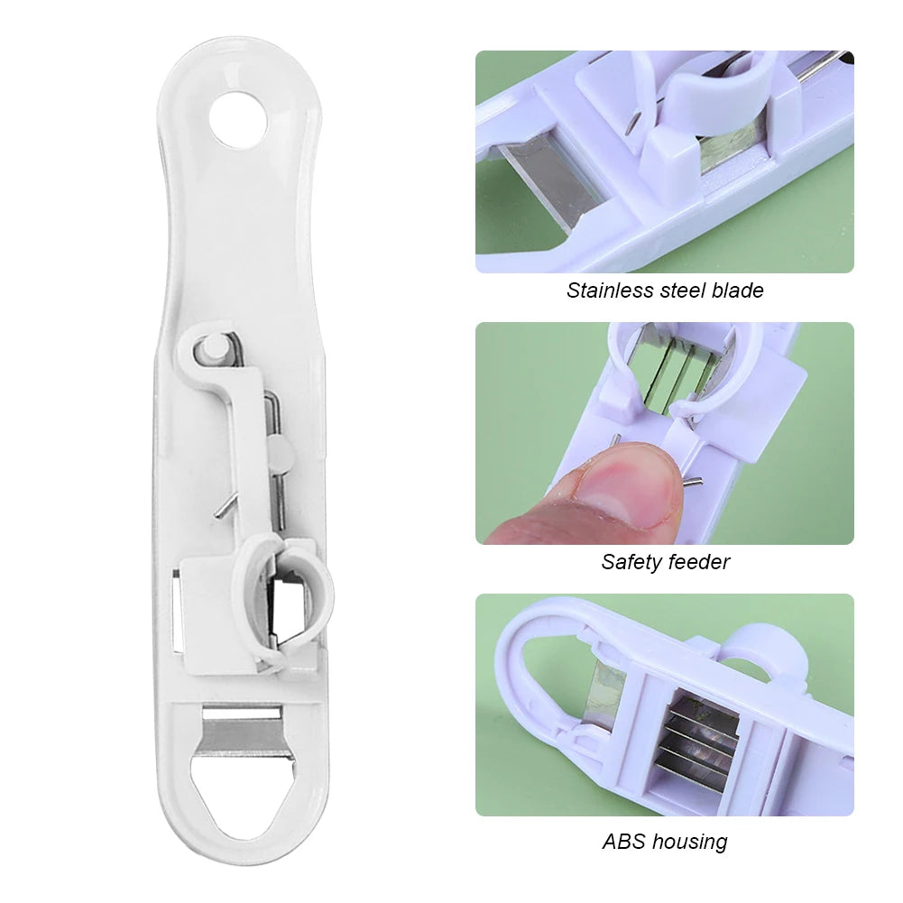 Long Green Bean Slicer Cutter Cut Fruit Vegetable Stringer Peeler Remover For Easy Kitchen Gadgets Kitchen Accessories 1/2pcs