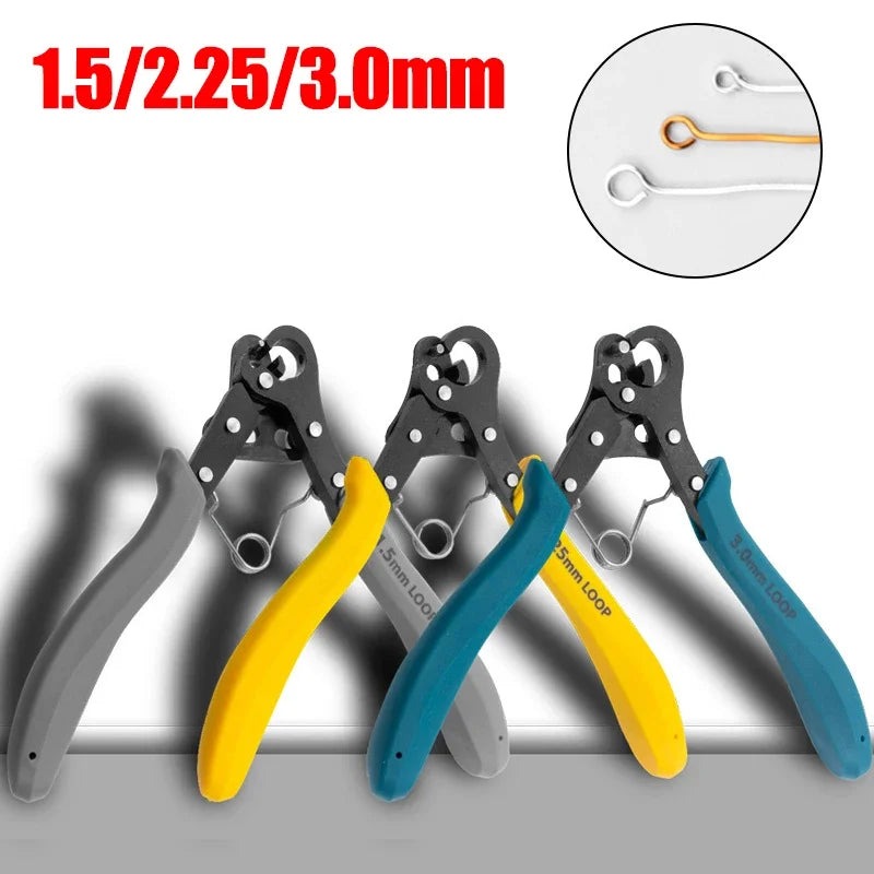 1.5/2.25/3mm Repair Jewelry Making Tool Repair Wire Rolling Pliers Craft Jewelry Making Round Nose Pliers For Wire Ring Wrapping
