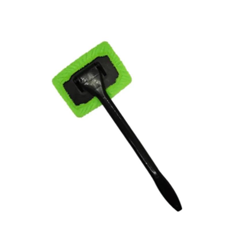 Car Window Cleaner Brush Kit Windshield Cleaning Wash Tool Inside Interior Auto Glass Wiper With Long Handle Car Accessories