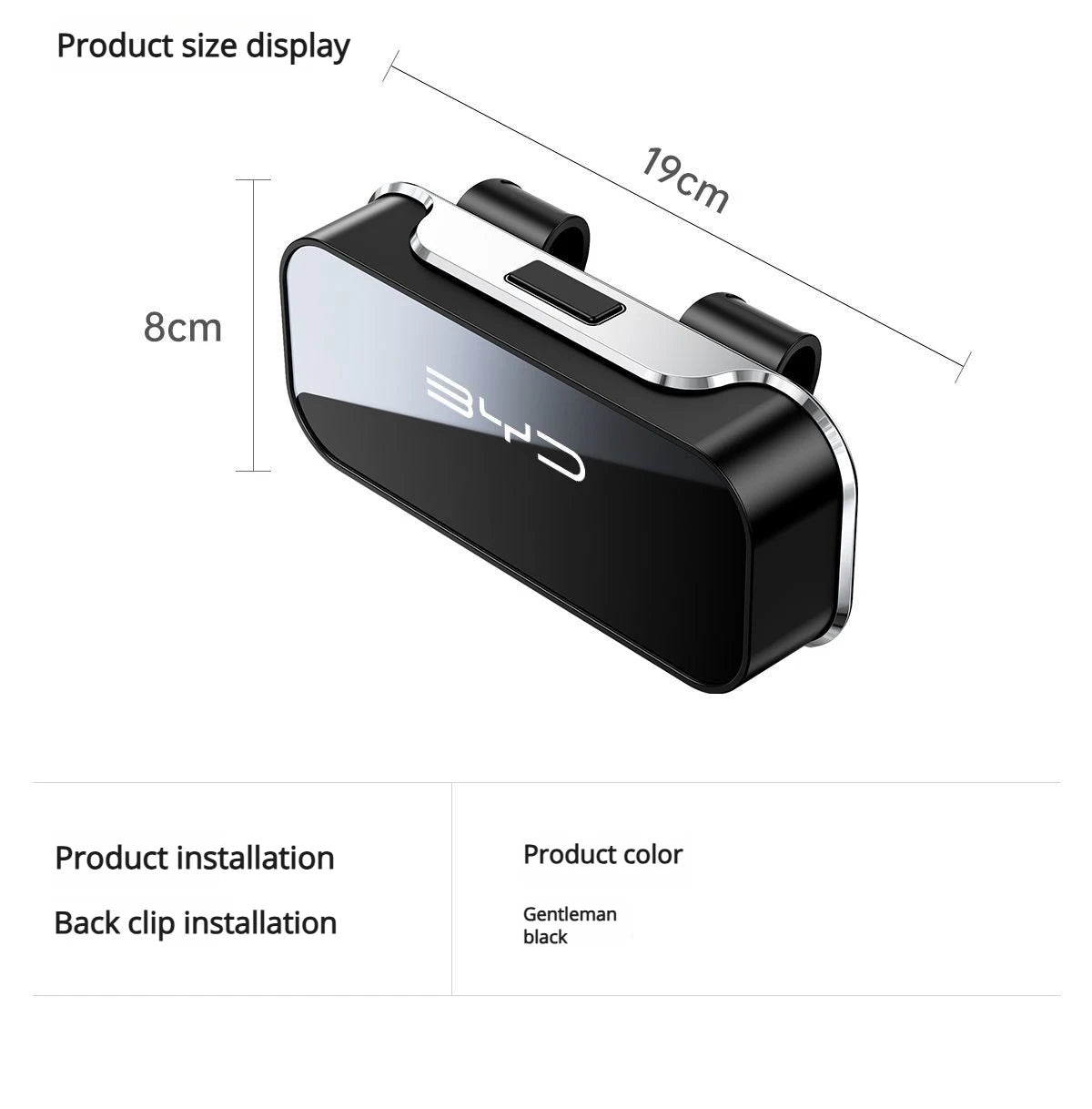 FOR Byd Seagull Han ev Storage Glasses Case, Dolphin Seal Song Qin Yuan plus Tang Sun Visor Sunglasses Clip accessories