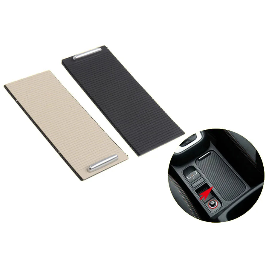 Car Front Center Console Sliding Shutters Replacement Cup Holder Roller Blind Cover For Volkswagen Tiguan For VW SHARAN