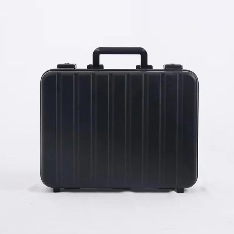 13”15 Inch New Aluminum Briefcase Toolbox Laptop case Business Box With Lock