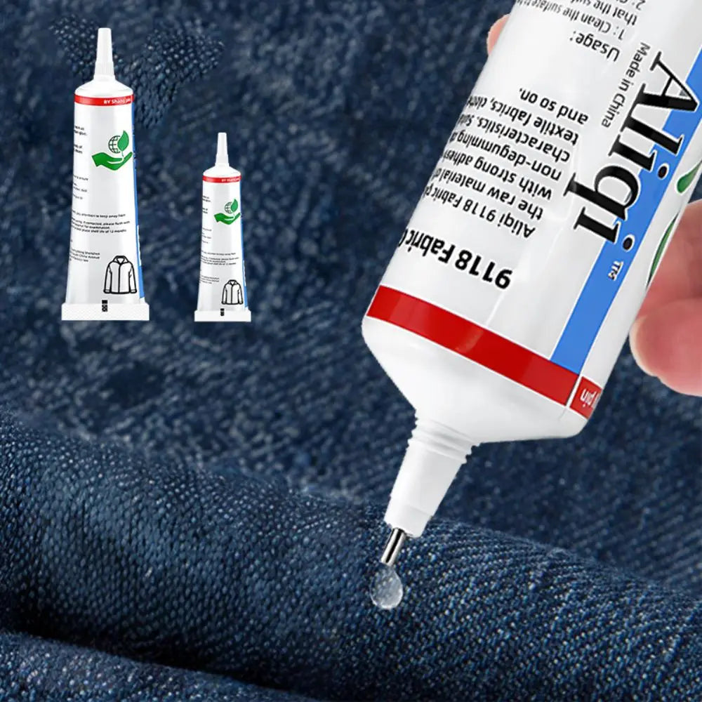 15/60ml Fabric Sewing Glue Transparent Corrosion Resistance Clothing Repair Glue Non Irritation High Viscosity Strength