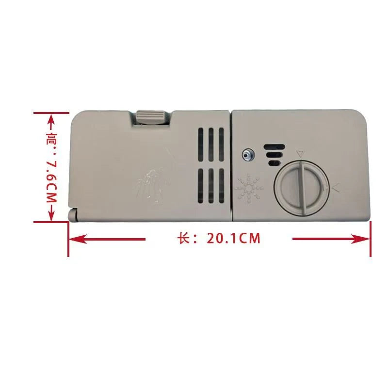New For Midea Dishwasher Dispenser 17476000007435 220- 240V 50/60Hz Dishwashing Powder Box Dish Washer Parts