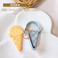 Ice Cream Cone Shape Cookie Mold Ice Cream Cone Chocolate Fondant Biscuit Mold Cake Dessert Gift Making Tools