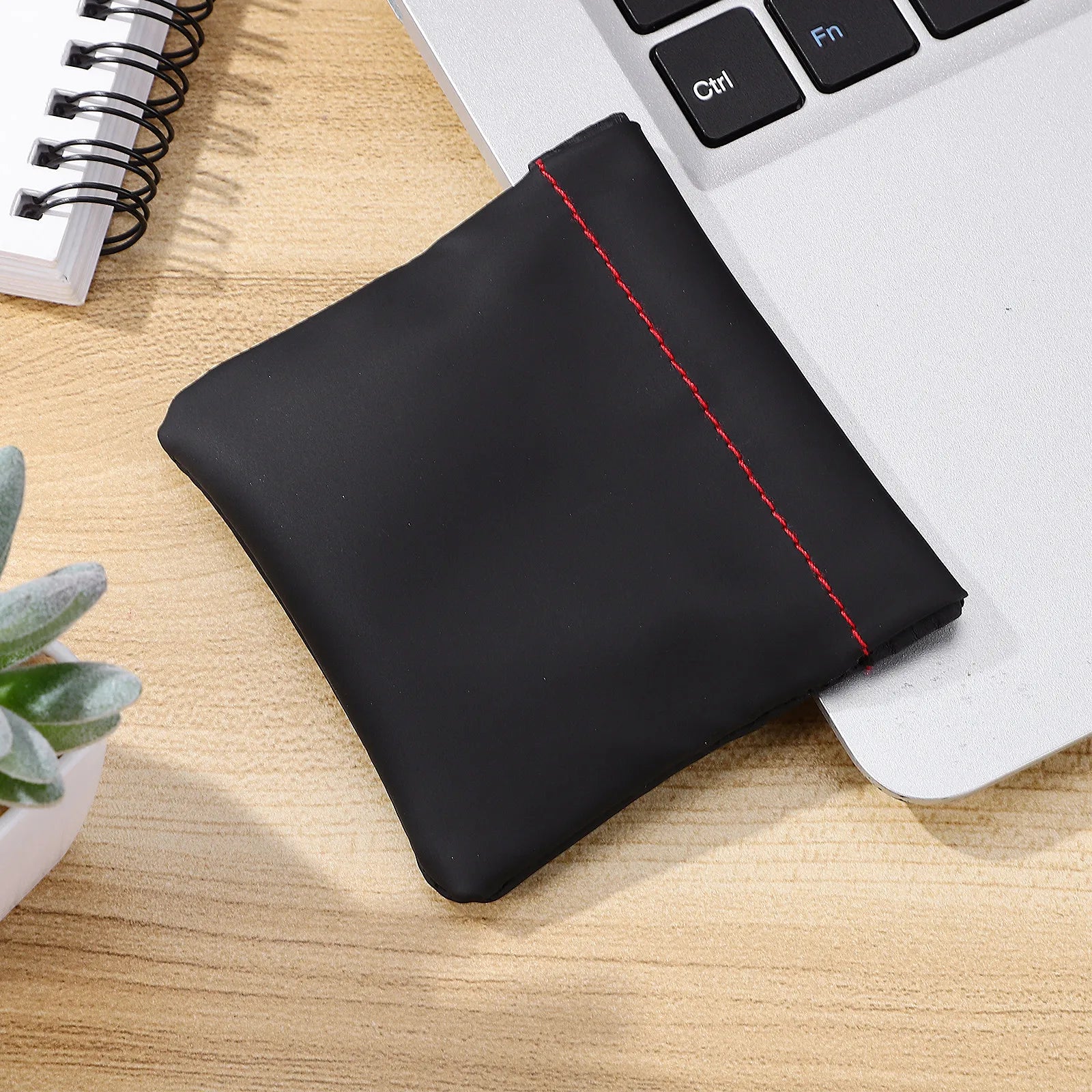1Pcs Mini Portable Earphone Bag PU Storage Case for Headphones USB Cables and Small Gadgets Compact Travel Pouch