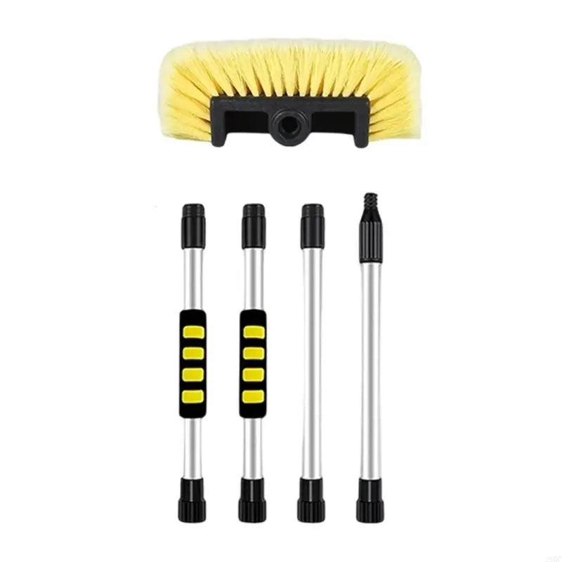 28GC Aluminum Alloy Cleaning Brush With Water Sprayer For Car Bike And Home Use Telescopic Handle Cleaning Mop