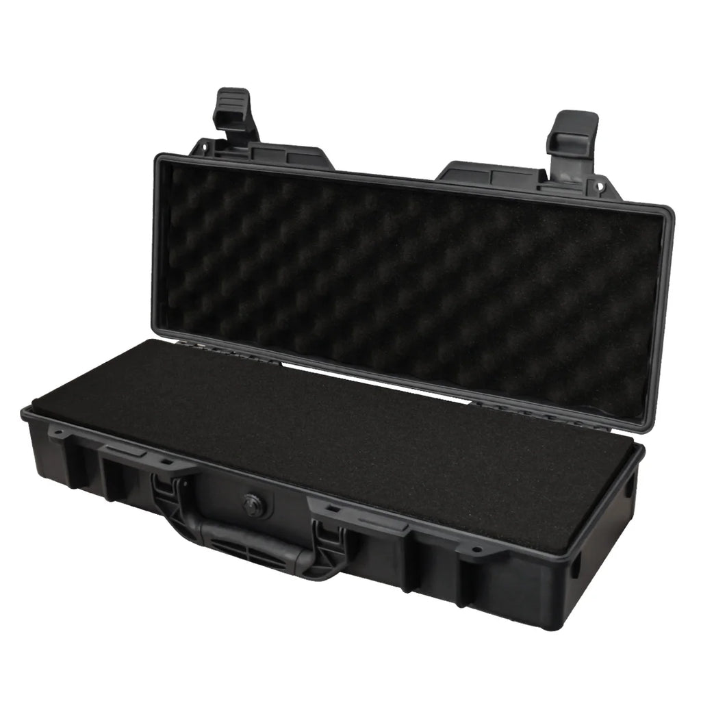 Waterproof Vehicle Maintenance and Repair Toolbox With Pre-cut Universal FOAM, Hard Shell PP Suitcase Portable Wear-Resistant Sh