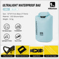 HIKEMAN Ultralight Waterproof Dry Bag Outdoor Storage Sack 15D Silicone Nylon 6L 10L 16L for Camping Hiking Travel and Swimming