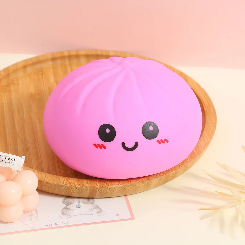 15cm Large Steamed Dumpling Sensory Squeeze Fidget Stress Relief DecompressionToy Soft Slow Dough Birthday Gift Home Sofa Decor