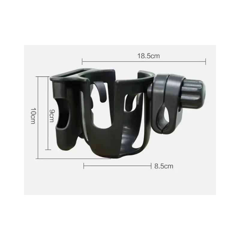 Pram Cup Holders Baby Stroller Water Cup Holder with Mobile Phone Holder Cart Carbicycle Pushchair Bottle Rack Phone Holders