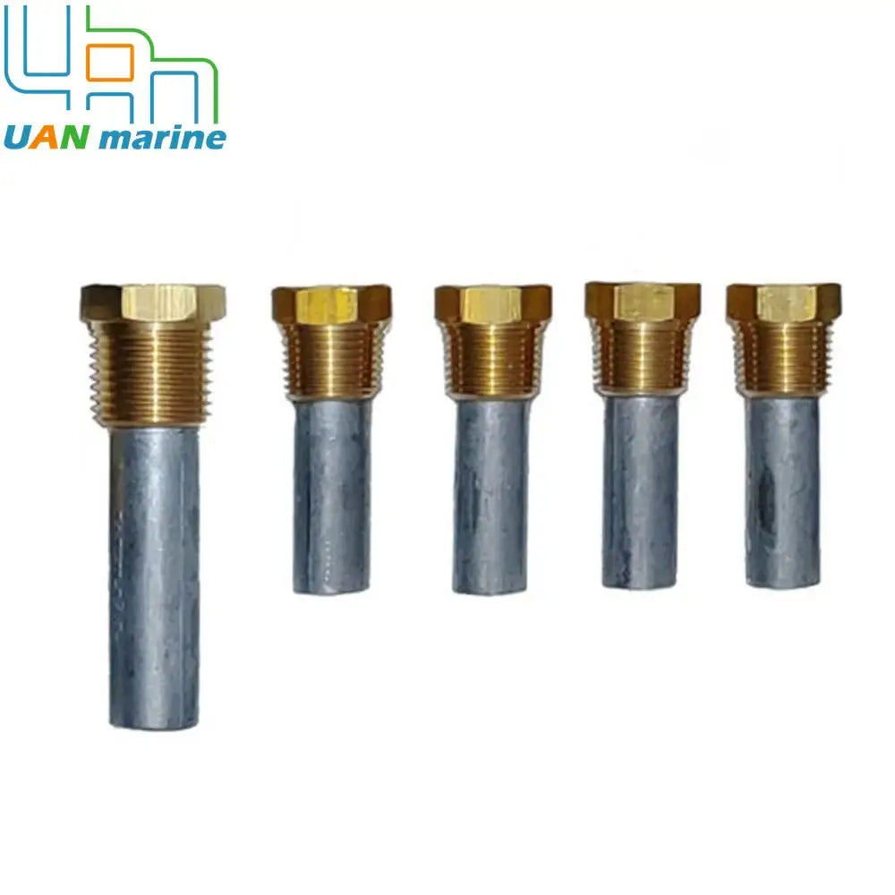 Pencil Anode Kit For Yanmar 4LHA-HTE 6LP 6LY 6LPA-STP 6LPA-STZP Replaces 119773-92600 Oil Cooler zincs Marine Engine