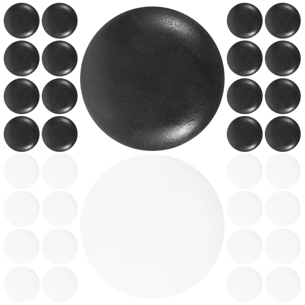100Pcs Go Pieces Chess Beads Chess Game Stone Board Go Pieces Resin Resistant to Falling universal chesspieces Game Supplies
