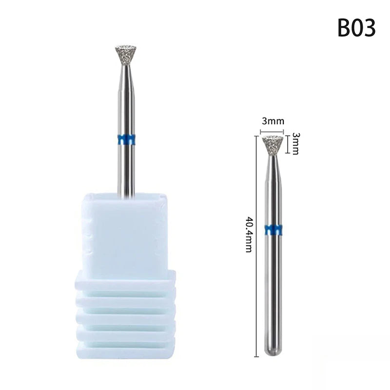 Hot Sale New Nail Drill Bit Mill Cutter All For Manicure Machine Bit Tools Accessories Cuticle Clean For Removing Nail Gel