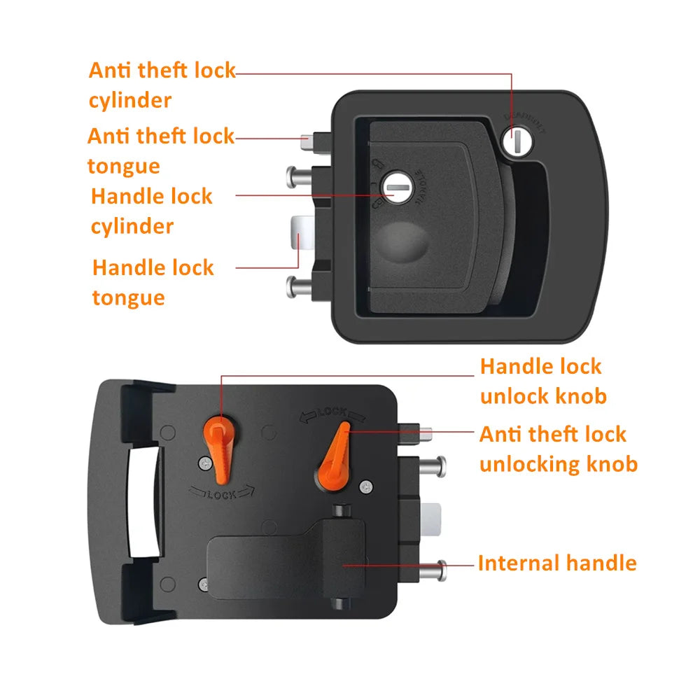 ALWAYSME RV Entry Lock For Class C Camper