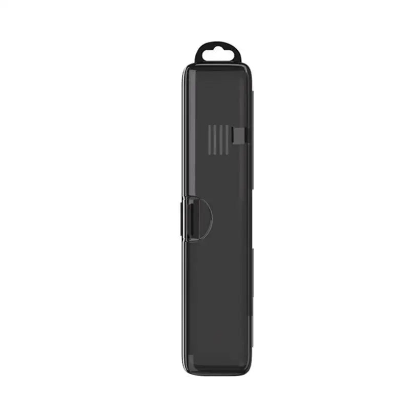 ✦ Translucent Travel Toothbrush Case,Portable Plastic Storage Box for Toothbrush & Toothpaste,Ideal for Travel&Business Trip