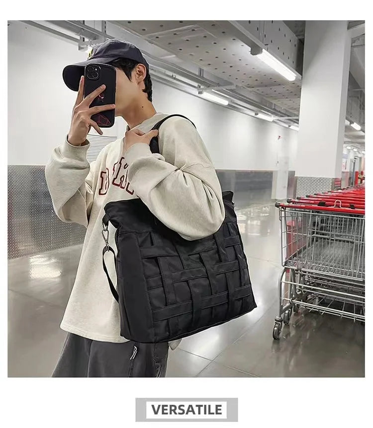 2025 versatile crisscross casual Tote Bags Functional package high-capacity shoulder bag handbag valise travel duffle