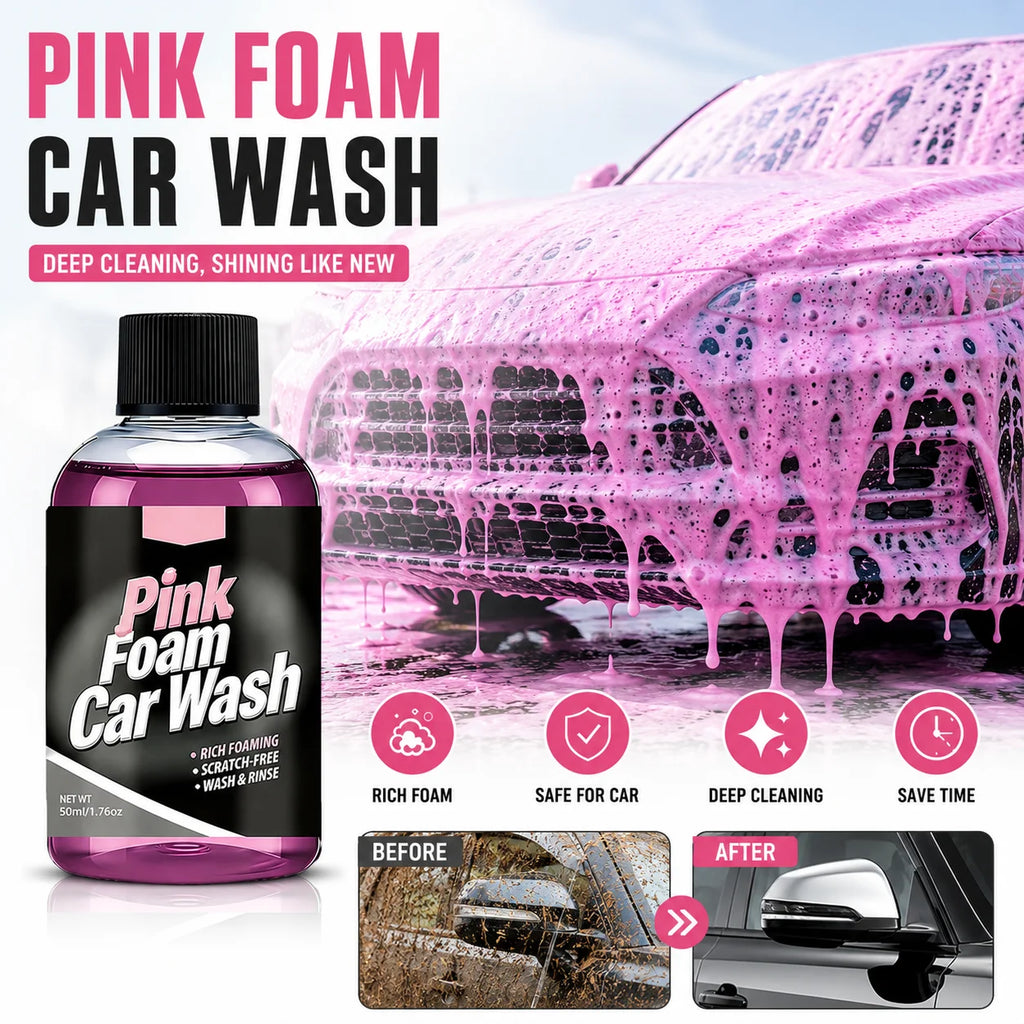 Active Foam Touchless Car Wash Colorful Snow Foam Cleaning Detergent High Pressure Auto Self Foaming Car Cleaner