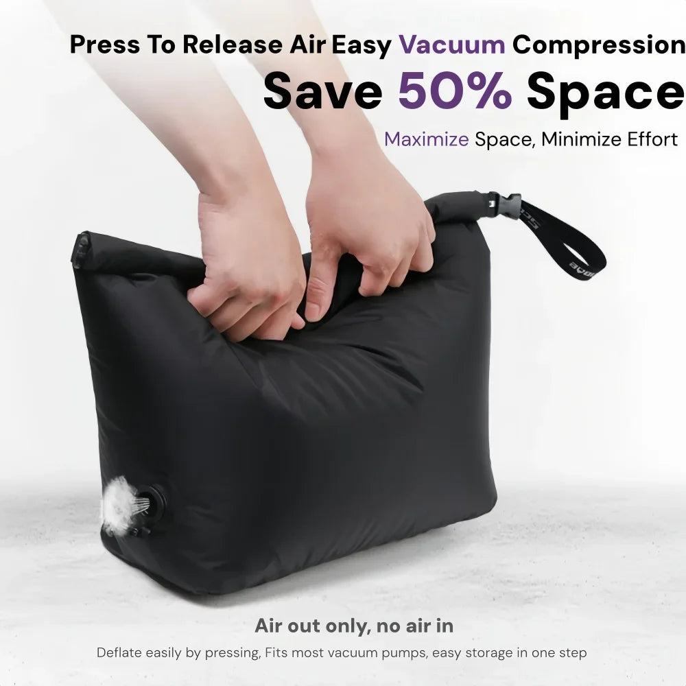 Vacuum Compression Storage Bag Portable Large Capacity Waterproof Luggage Bag Clothes Bag Dustproof Business Trip Travel