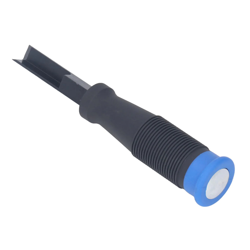 Right Angle Chisel TPR Handle Corner Chisel for Woodworking Slotting Cutting Corner Chrome Vanadium Steel Square Corner Chisel