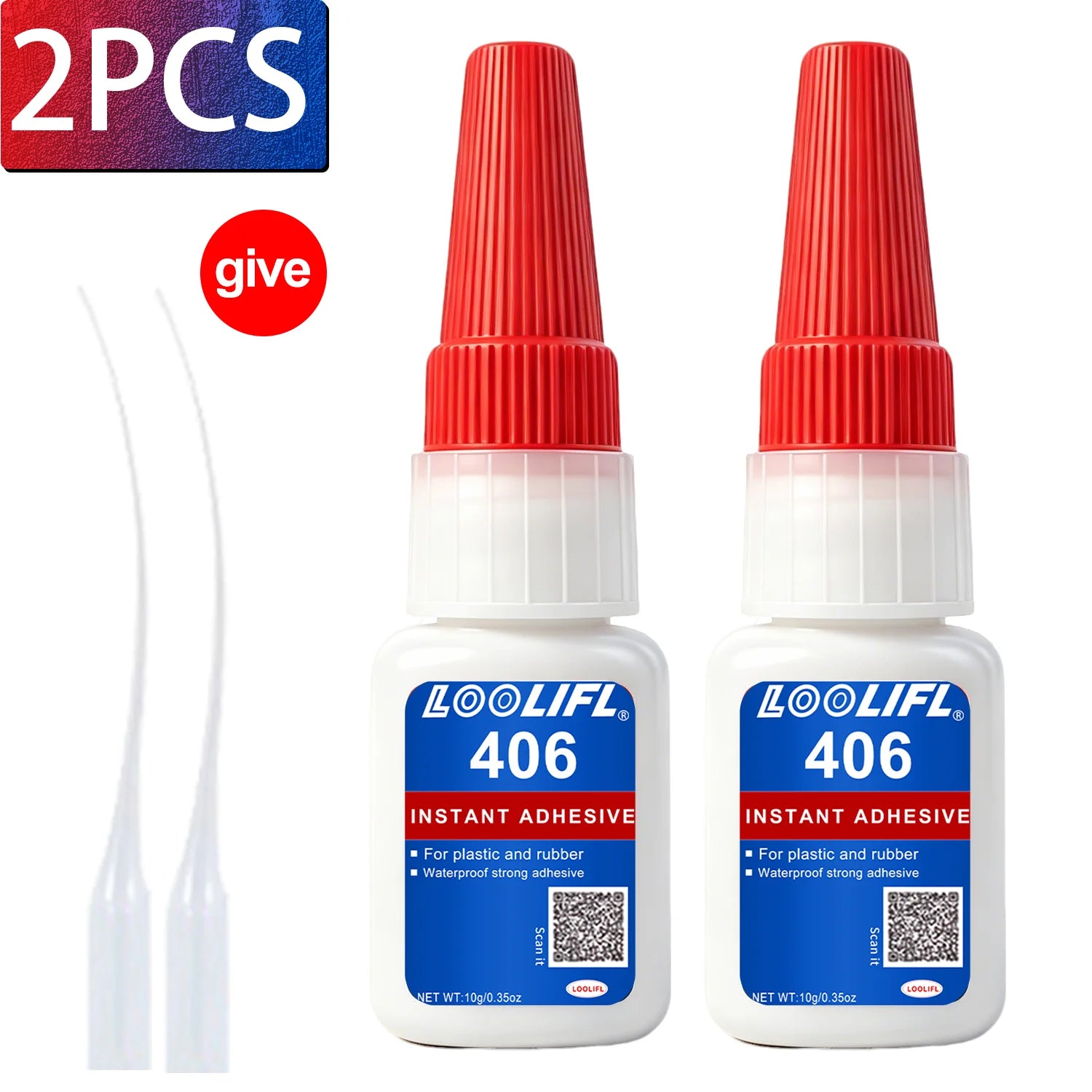 LOOLIFL 1-7Pcs Super Glue Instant Strong Universal Fast Dry Adhesive For Plastic Metal Ceramic Wood Glass Repair Bonding Tools