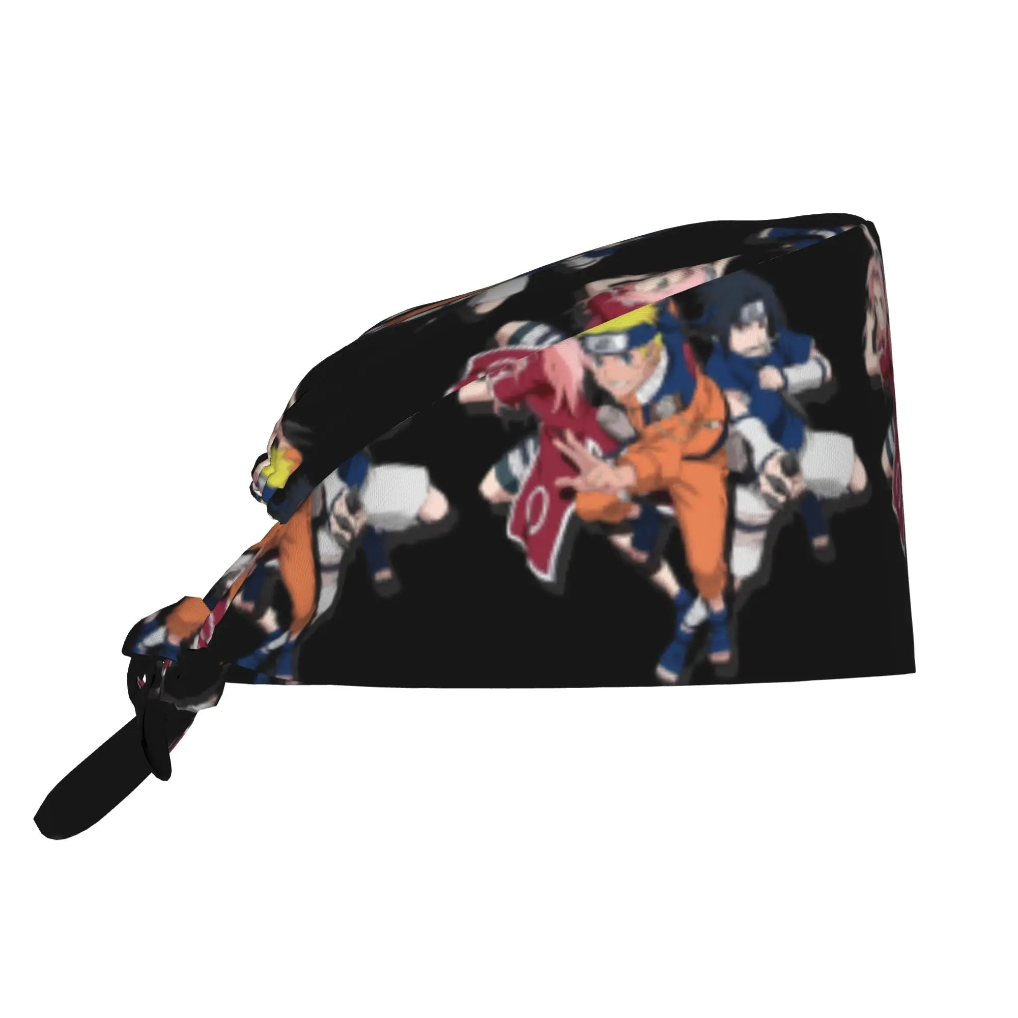 Custom N-Narutoes Uzumaki Cleaning Working Cap Comfortable Men Women Anime Scrub Cap Surgicals Hat Nurse Scrubs Hat For Dentist