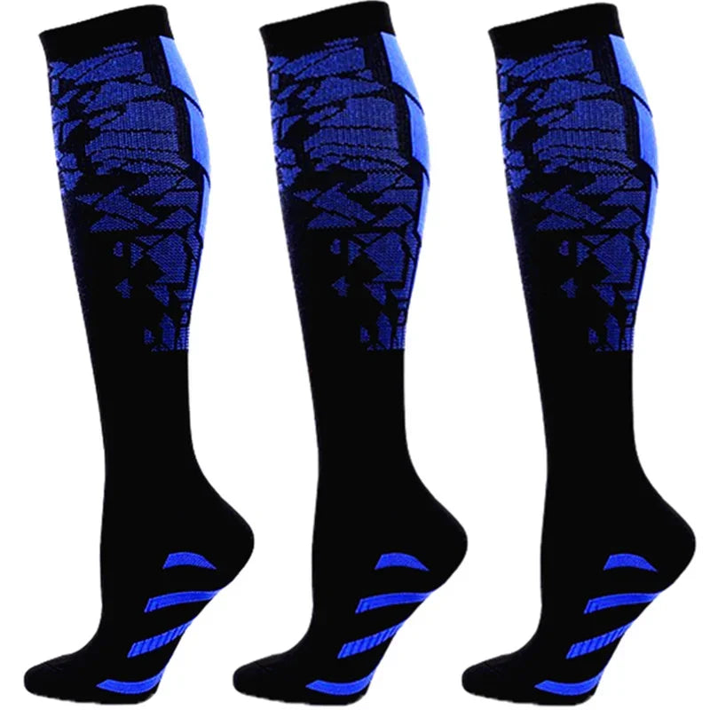 Compression Socks Running Football Sports Medical Nursing Socks for Flight Travel Pregnancy Edema Diabetes Varicose Veins Socks