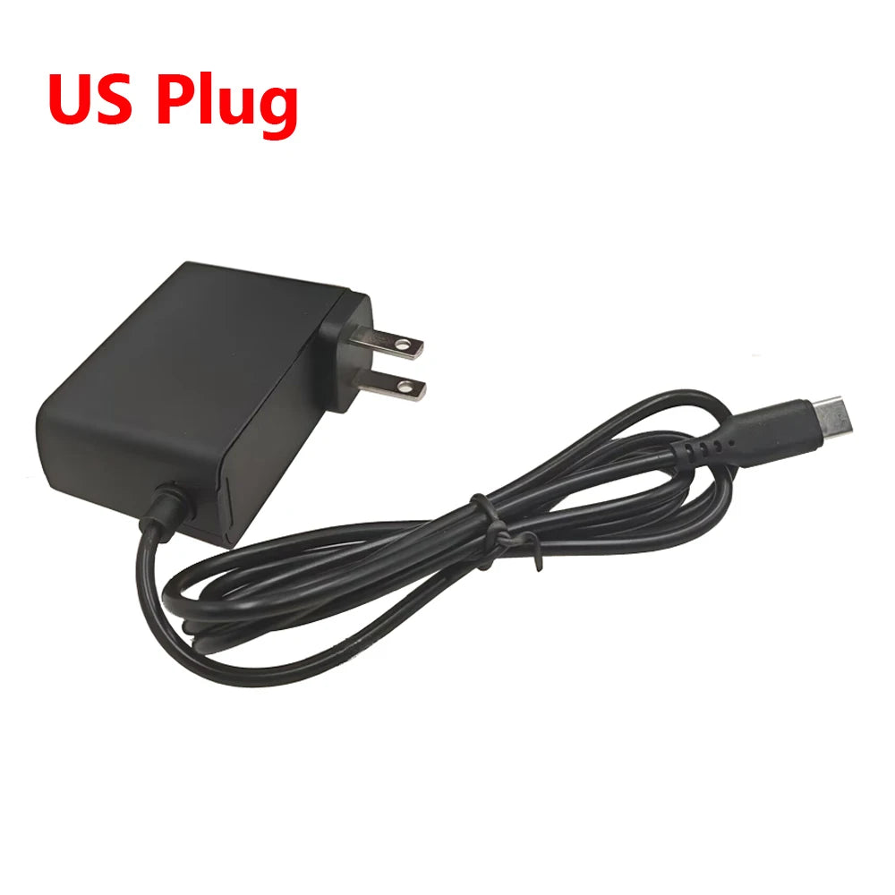 DC5V 2.4A Type-C Replacement Charger Compatible For Switch Lite NS NX Game Console USB C Power Supply Adapter Charger