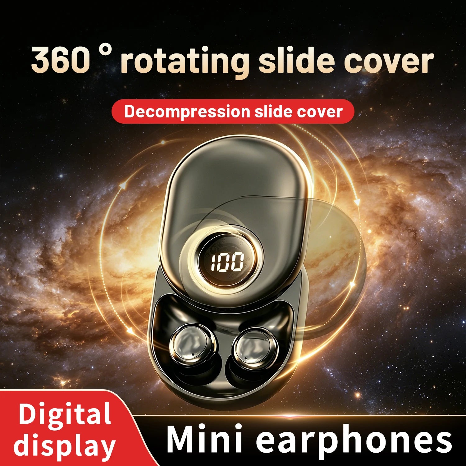 SK55 Bluetooth Wireless Earbuds Sleep Earphones, Bluetooth 6.0, Noise-Canceling Earphones.Improves Sleep Quality, Zero Pressure On The Ears When Sleeping On Your Side, Invisible Flat-head Earphones, Suitable For Travel And Si