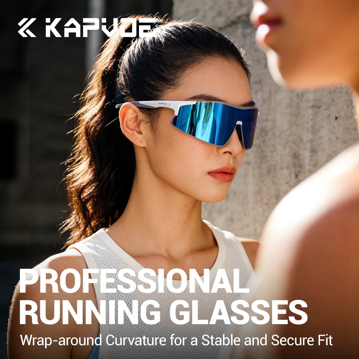 KAPVOE UV400 Photochromic HD Sunglasses Stylish Outdoor Glasses for Mountaineering Cycling Running Camping Driving Sunglasses
