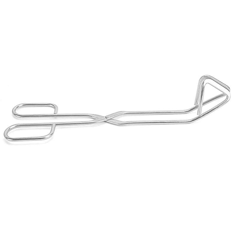 304 Stainless Steel Scissor-Shaped Barbecue Clip Hotel Steak Clip Barbecue Food Clip Bread Clip Kitchen Tool