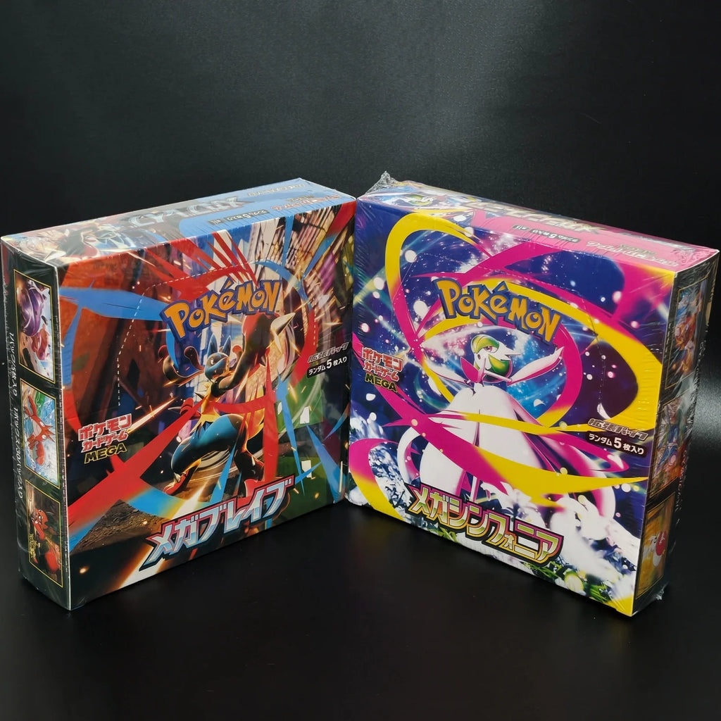 2026 Homemade Proxy PTCG Japanese Set m1L m1S Mega Symphonia Mega Brave Gold Gardevoir Lucario Game Card Toy