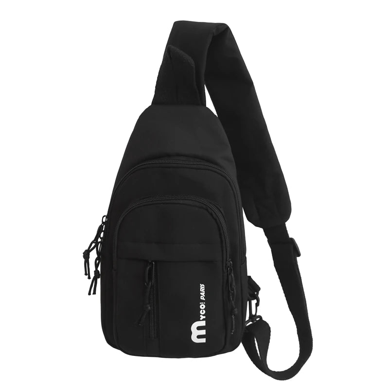 Chest Bag Women's Sports Style Design Niche Men's Trendy Brand Waterproof Outdoor Fashion Shoulder Crossbody Bag