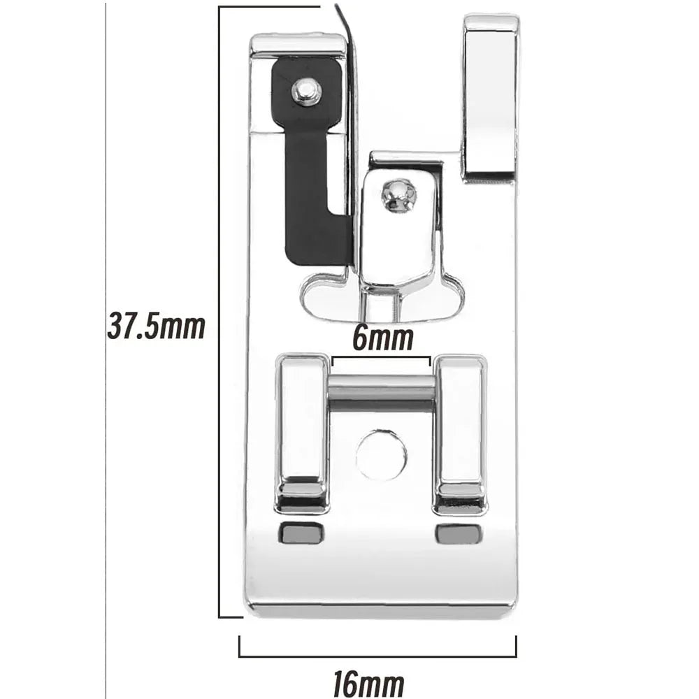 1PC Overlock Overcast Sewing Machine Foot SA135 Fits All Low Shank Snap-On Singer, Brother, Babylock, Janome, Juki, New Home