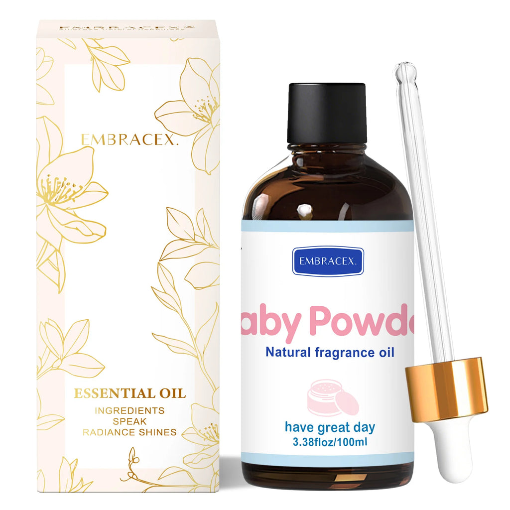 100ml Essential Oil Baby Powder Fragrance Aromatherapy Oil  Funny Gift For Women Alcohol-Free
