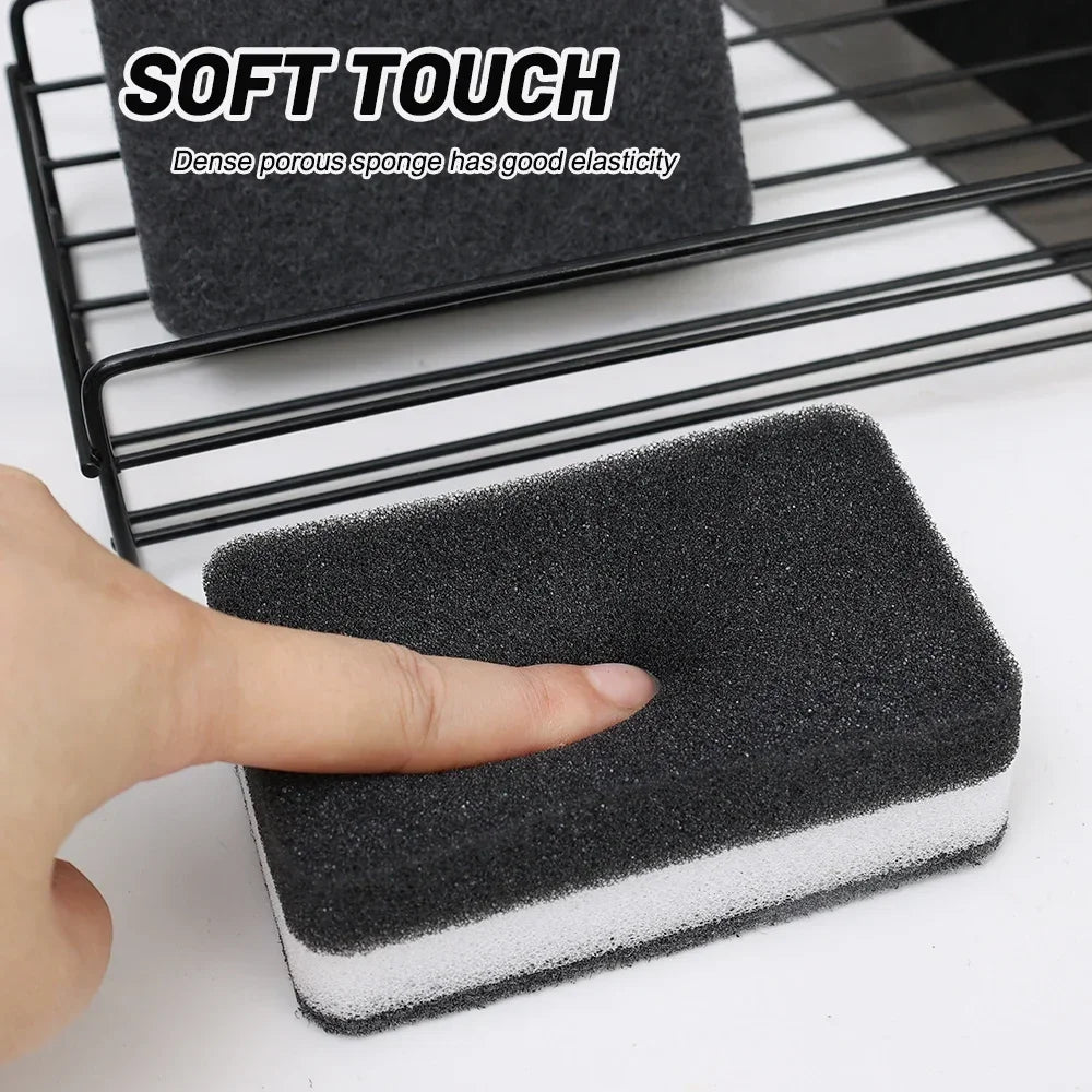 10/20/50Pcs 3-Layer Car Wash Sponges with Dual-Sided Design Soft Microfiber Auto Detail Cleaning Sponge Pad Absorbent Scrub Tool